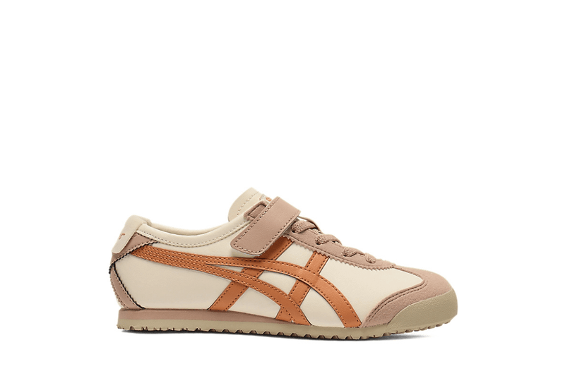 Tênis Onitsuka Tiger Mexico 66 Kids Birch/Rust Orange Bege