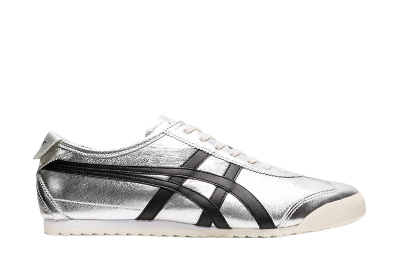 Tênis Onitsuka Tiger Mexico 66 Pure Silver Black Cinza