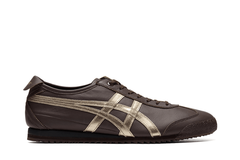 Tênis Onitsuka Tiger Mexico 66 SD Licorice Brown Champagne Marrom