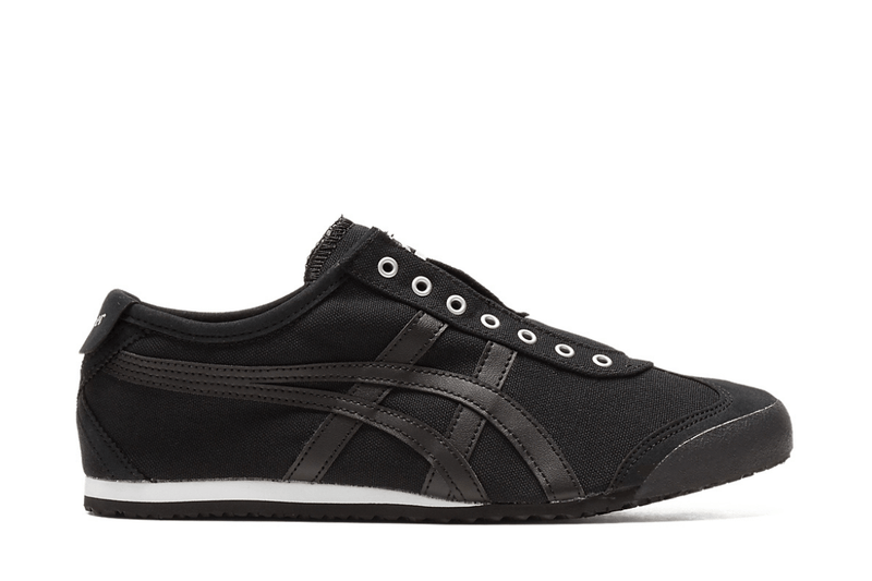 Tênis Onitsuka Tiger Mexico 66 Slip-On Black Preto