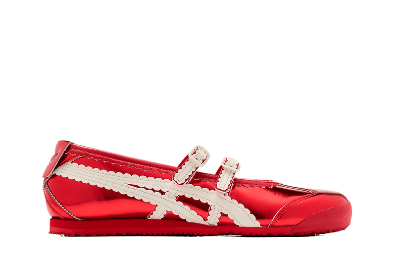 Tênis Onitsuka Tiger Mexico 66 TGRS Classic Red/Cream Vermelho