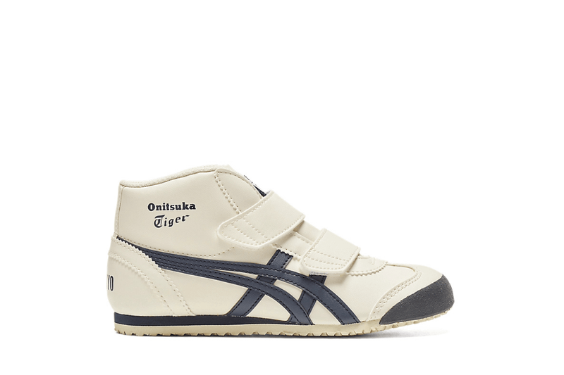 Tênis Onitsuka Tiger Mexico Mid Runner Kids Birch/India INK Bege