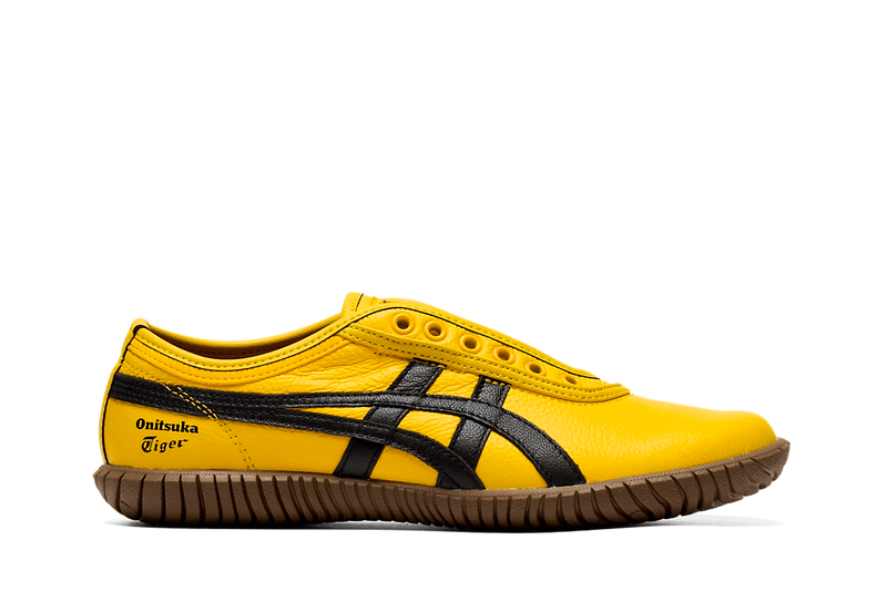 Tênis Onitsuka Tiger Tsunahiki Slip-On Sunflower Yellow/Black Amarelo