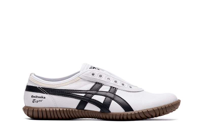 Tênis Onitsuka Tiger Tsunahiki Slip-On White/Black Branco