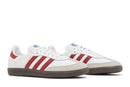 Tênis Adidas Samba OG White Scarlet Branco