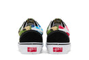 Tênis Vans Old Skool Lx  x Bape Abc Camo Pink Blue Green Preto